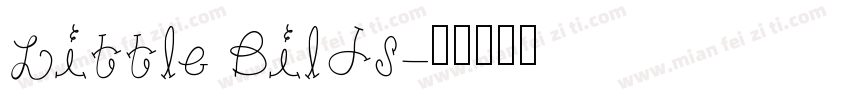 Little Bilds字体转换